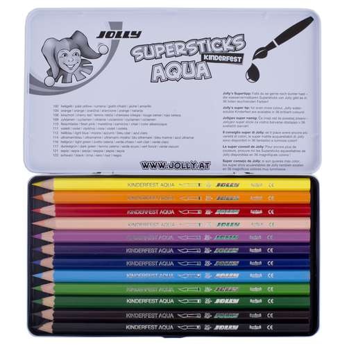 JOLLY Supersticks AQUA - wasservermalbare Buntstifte