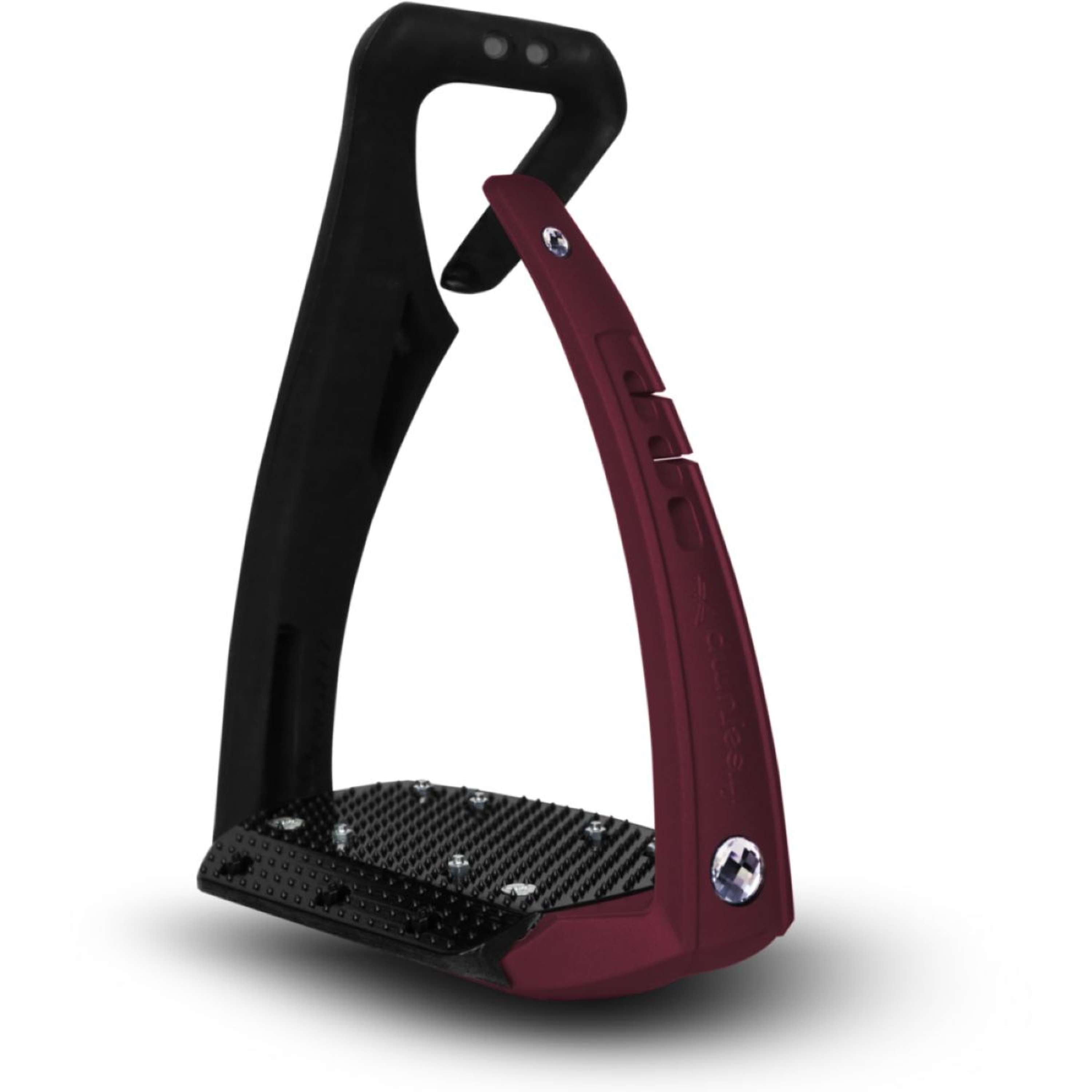 Freejump Stijgbeugels Soft Up Pro Plus Crystal Edition Crystal Bordeau