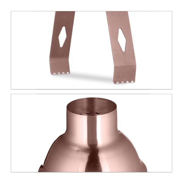cocktail shaker sett i 5 deler