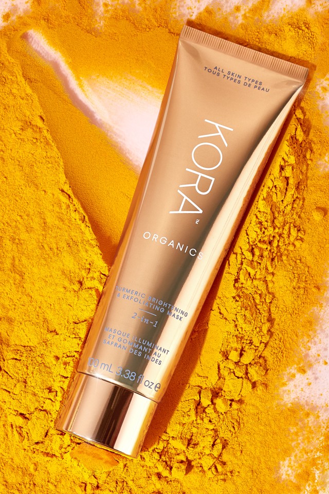 KORA Organics - Turmeric Brightening & Exfoliating Mask 2 in 1 100 ml