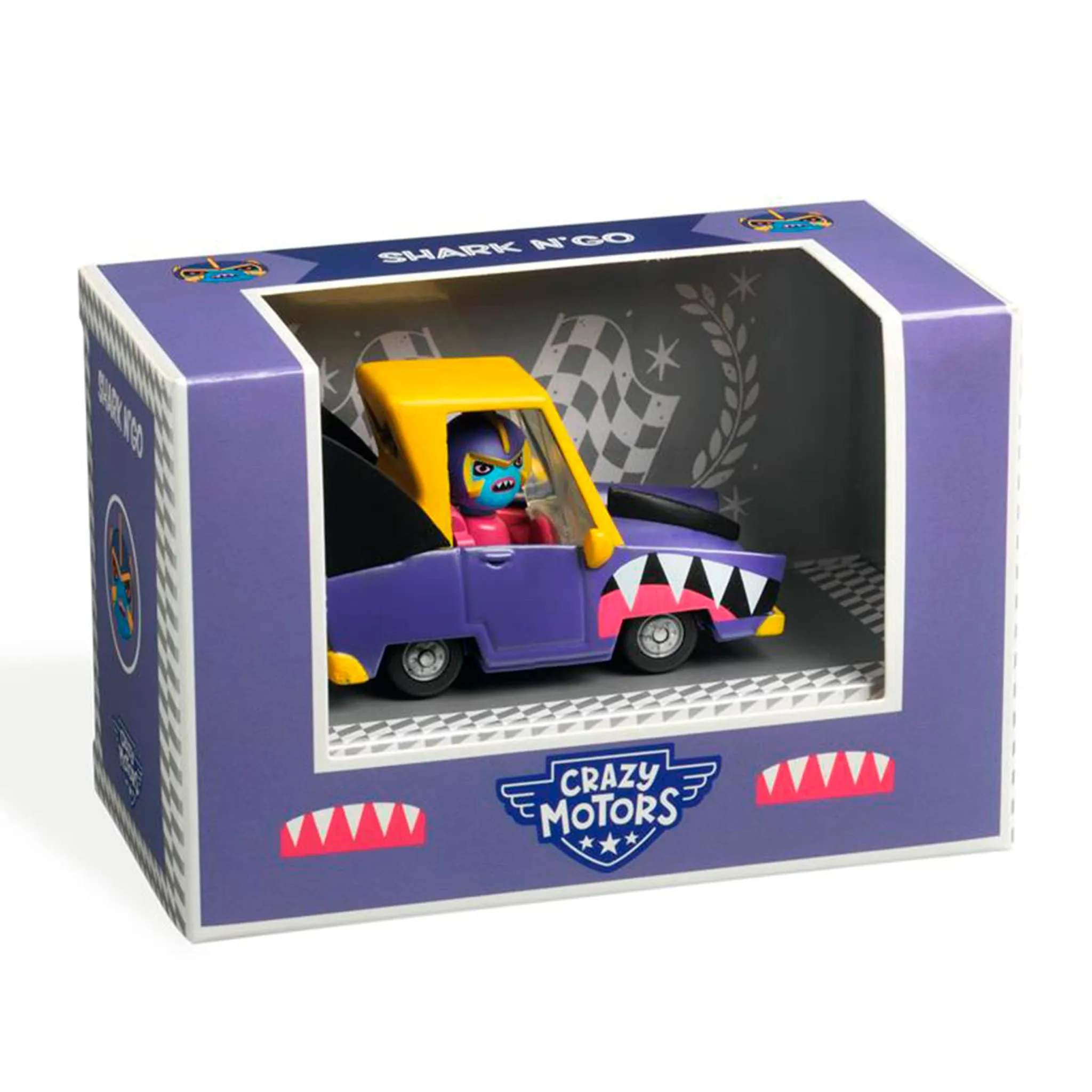 Djeco Voiture - Crazy Motors Shark N'Go