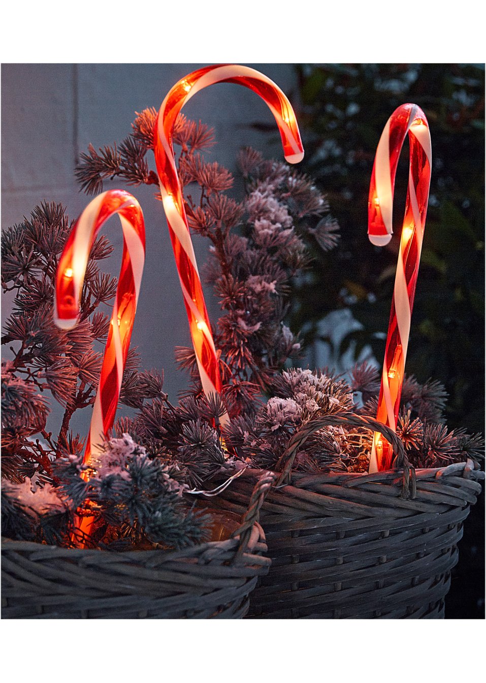 Objet déco LED sucre d'orge