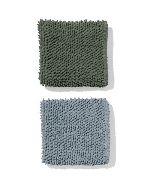 tapis de bain 50x80 chenille vert