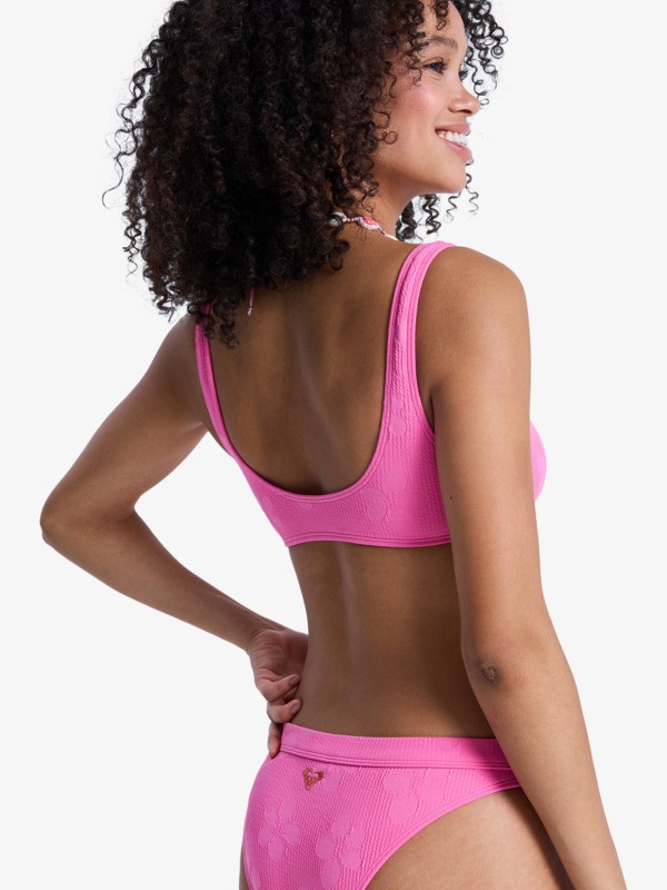 Roxy Paradise Bralette Haut de bikini bralette Rose Femme