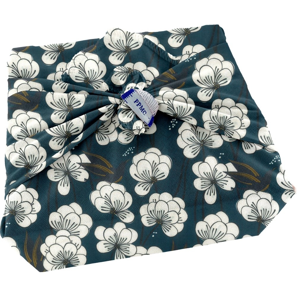 Furoshiki Petit 35 X 35 Cm Paradis Bleu
