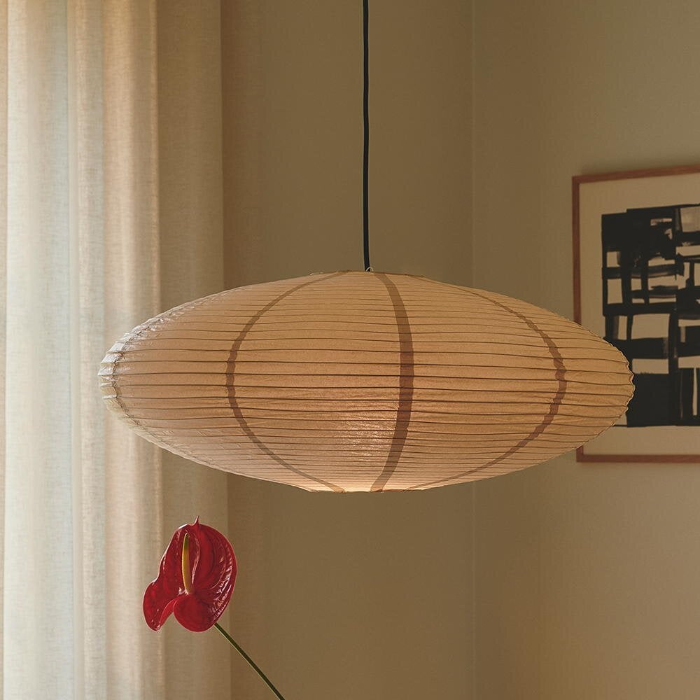 Basis hanglamp in zwart E27