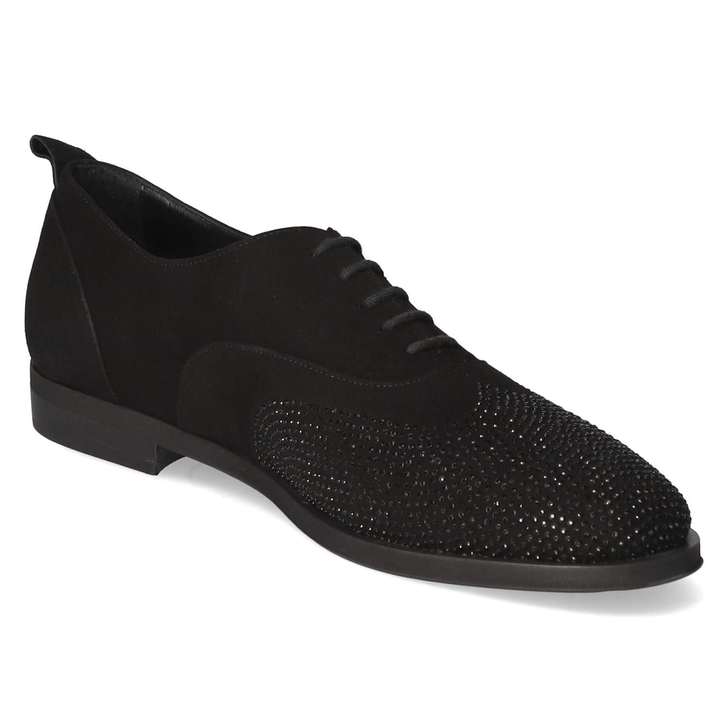 42Plus Schnürschuhe - nero