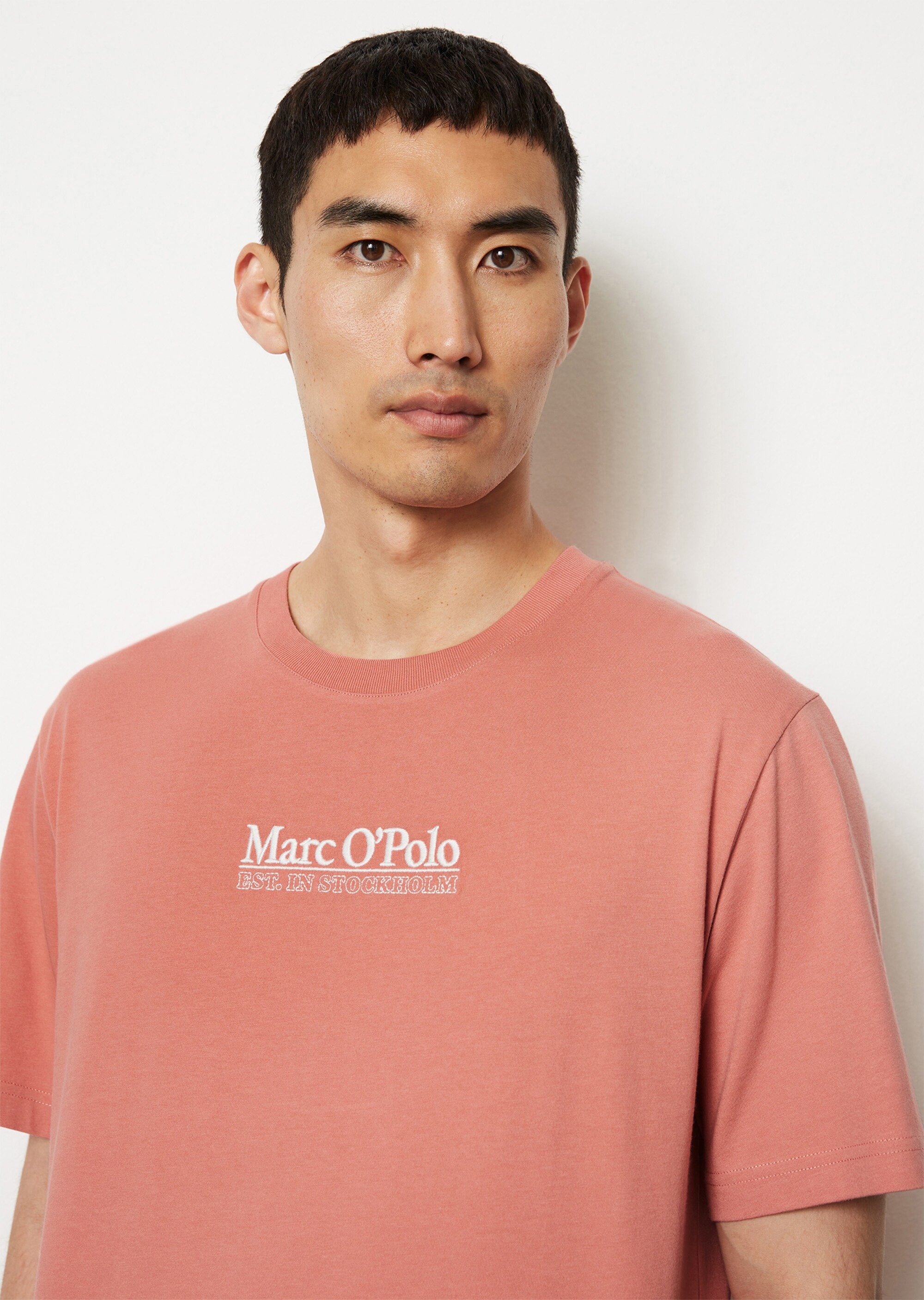 T-Shirt regular aus mittelschwerem Bio-Baumwoll-Jersey