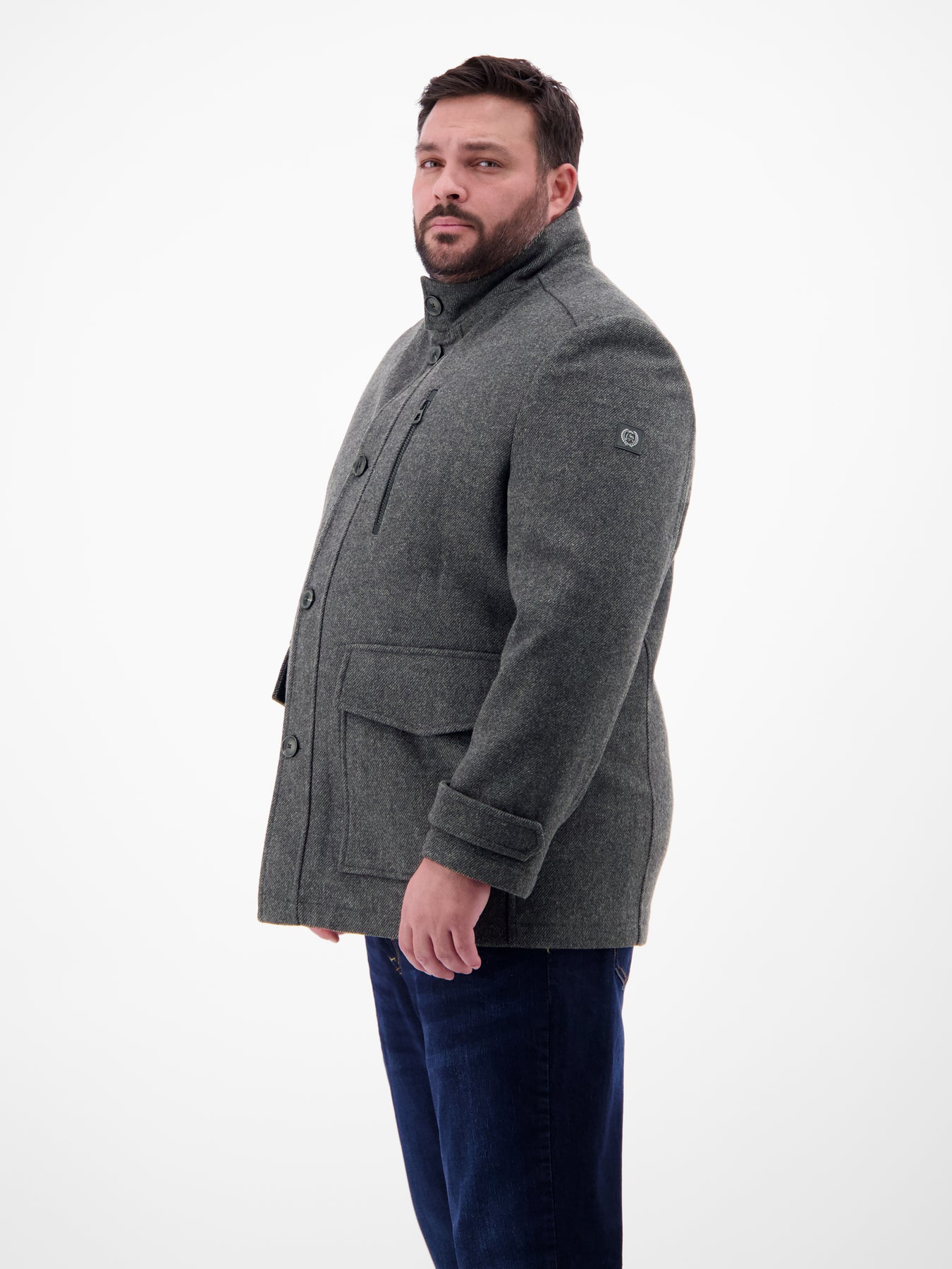 Wolljacke für Herren in Großen Größen