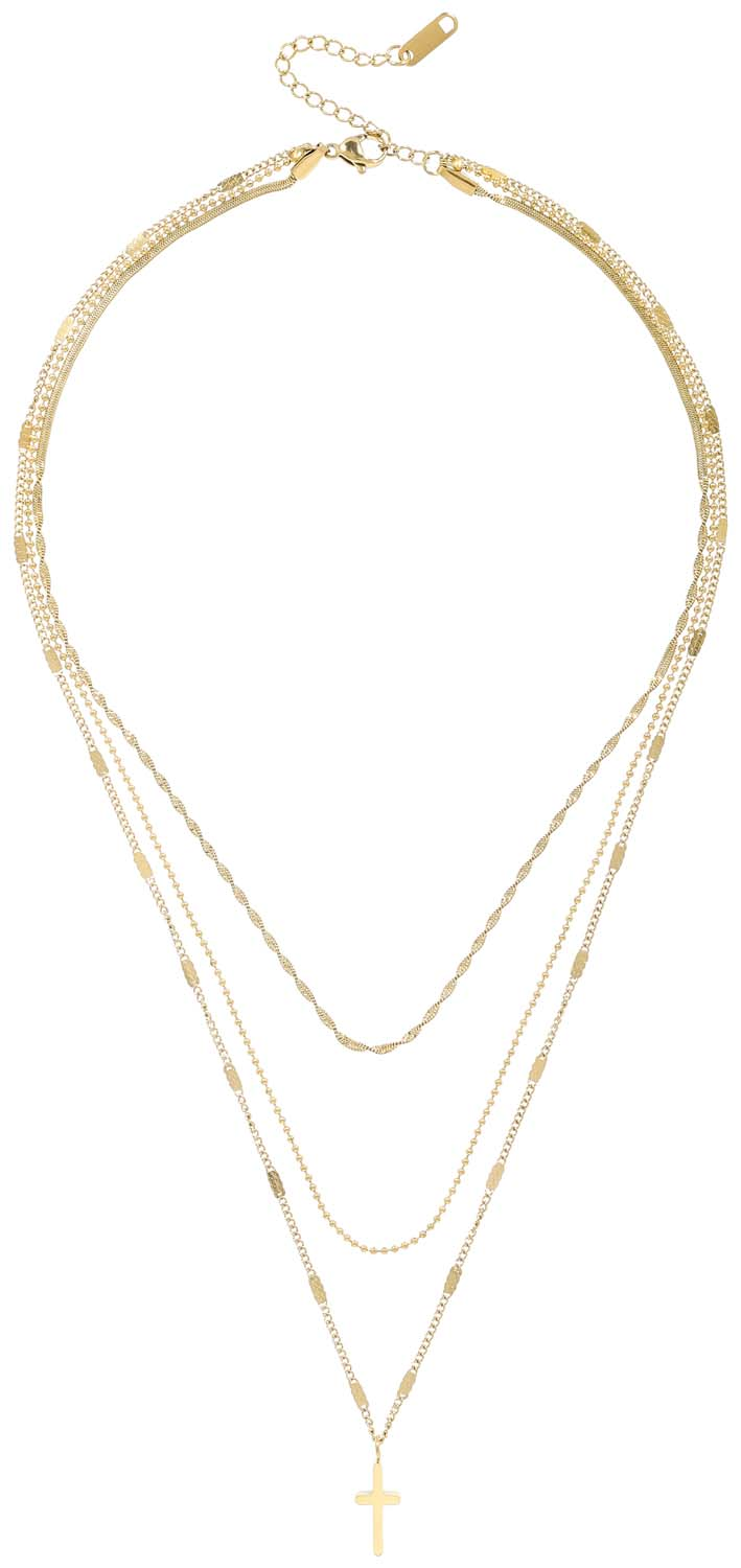Layering Kette - Steel Cross