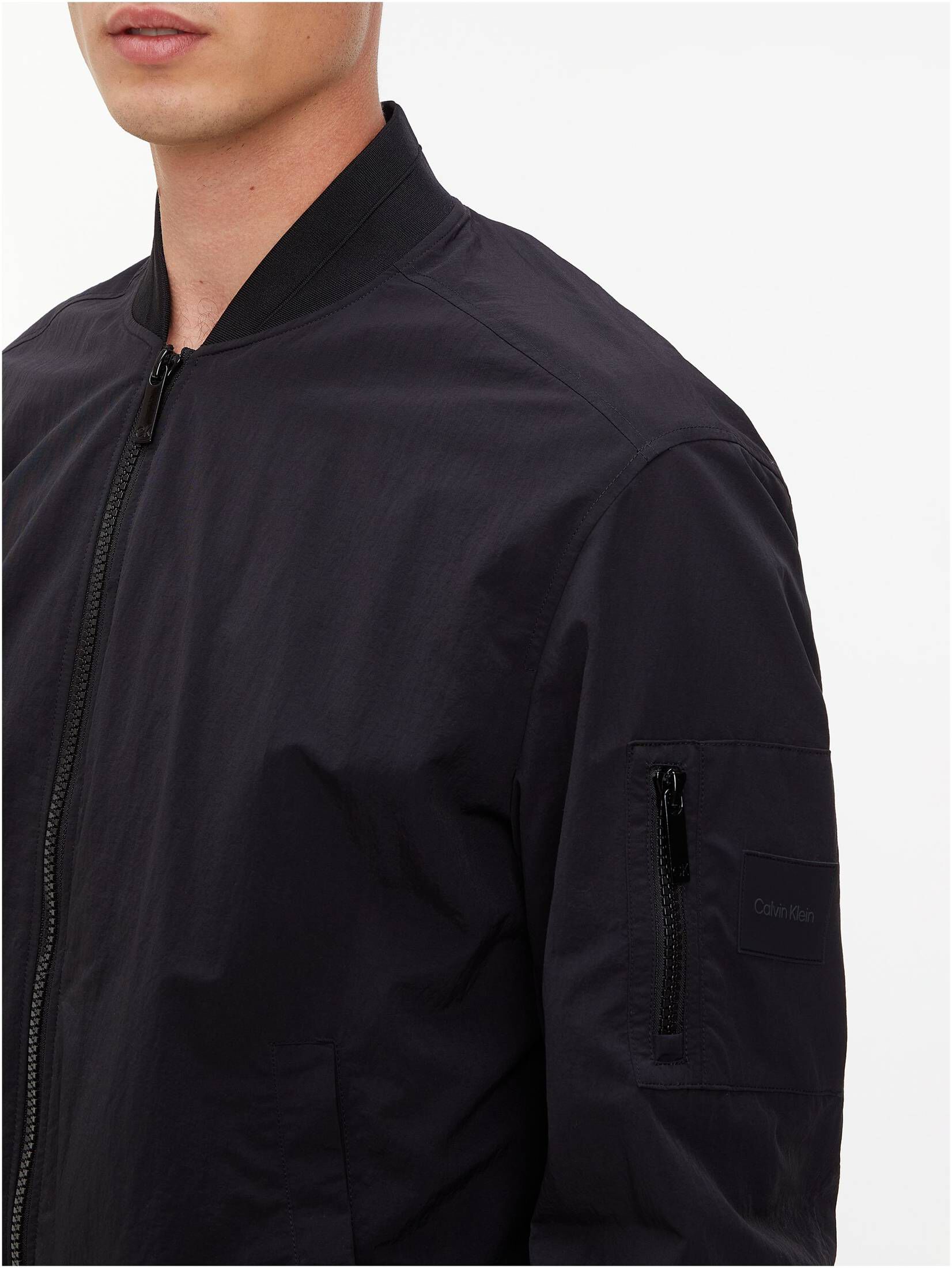 CALVIN KLEIN| Herren Jacke MATT CRINKLE HERO