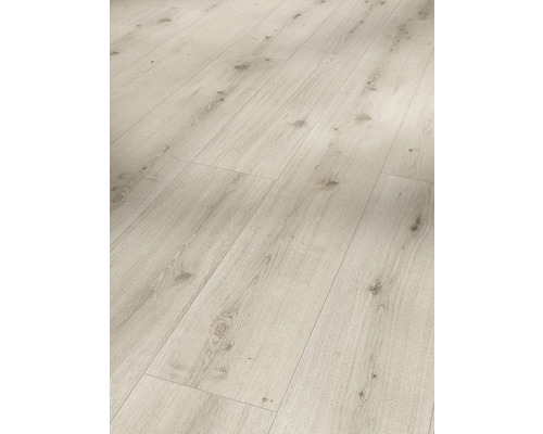 Designvloer Modular ONE Eiken Urban wit gekalkt lange plank landhuisplank klikverbinding 2200 x 235 x 8,0 mm