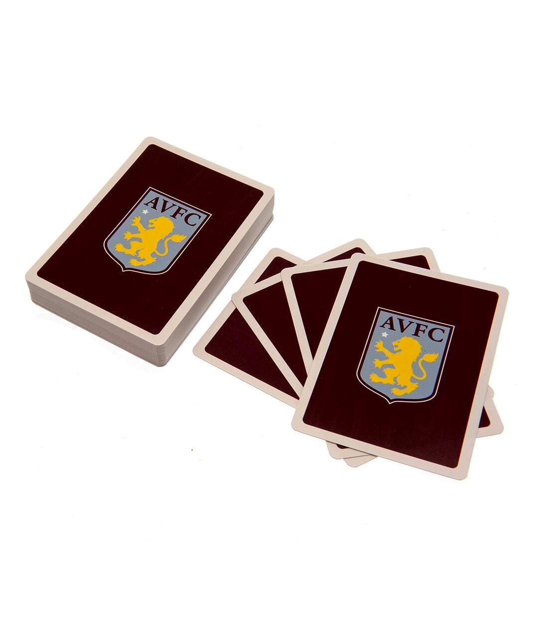 Aston Villa FC - Jeu de cartes (Bordeaux / Blanc) (Taille unique) - UTTA9587