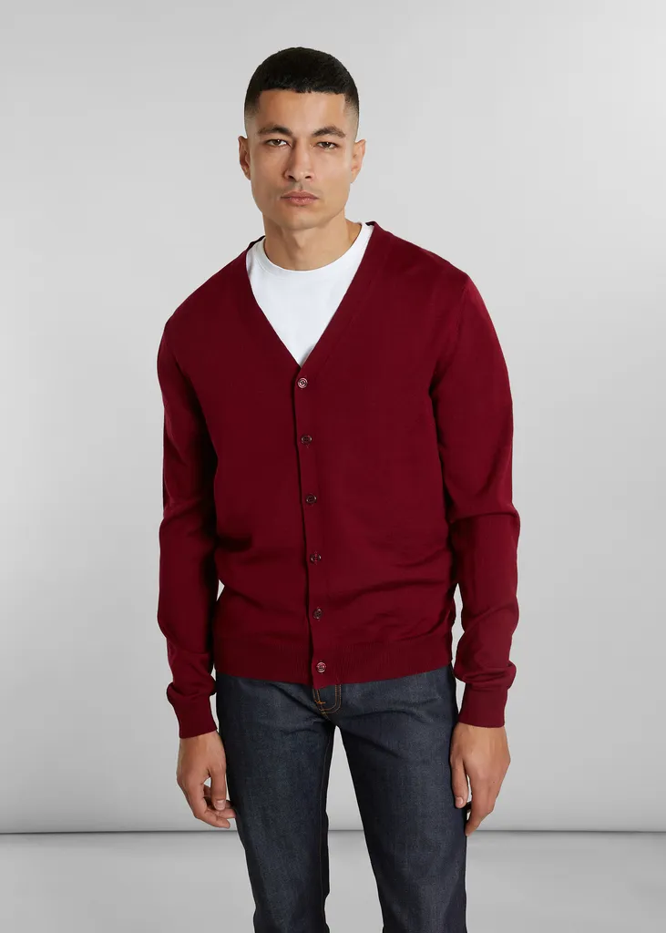 Cardigan boutonné Mérinos L'Exception Paris