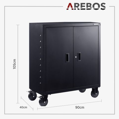 Aktenschrank mit Rollen 90cm