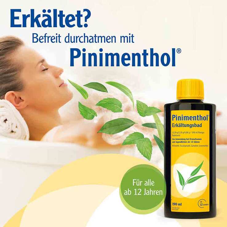 Pinimenthol® Erkältungsbad ab 12 Jahren, 125 ml