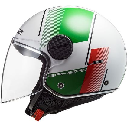 Casque LS2 OF558 - SPHERE LUX - FIRM - Blanc / Vert