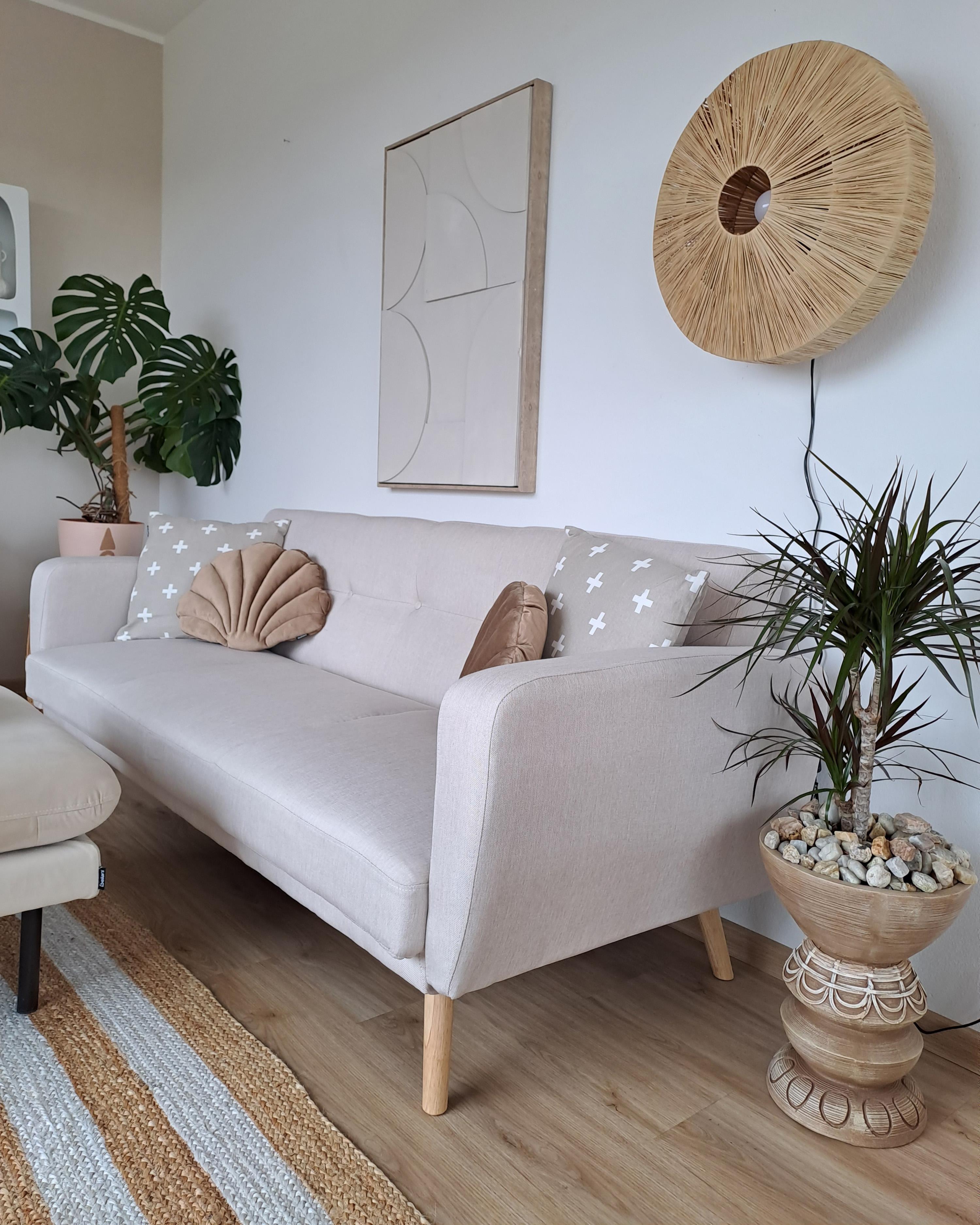 Wandlamp LUMUT Wicker Natuurlijk