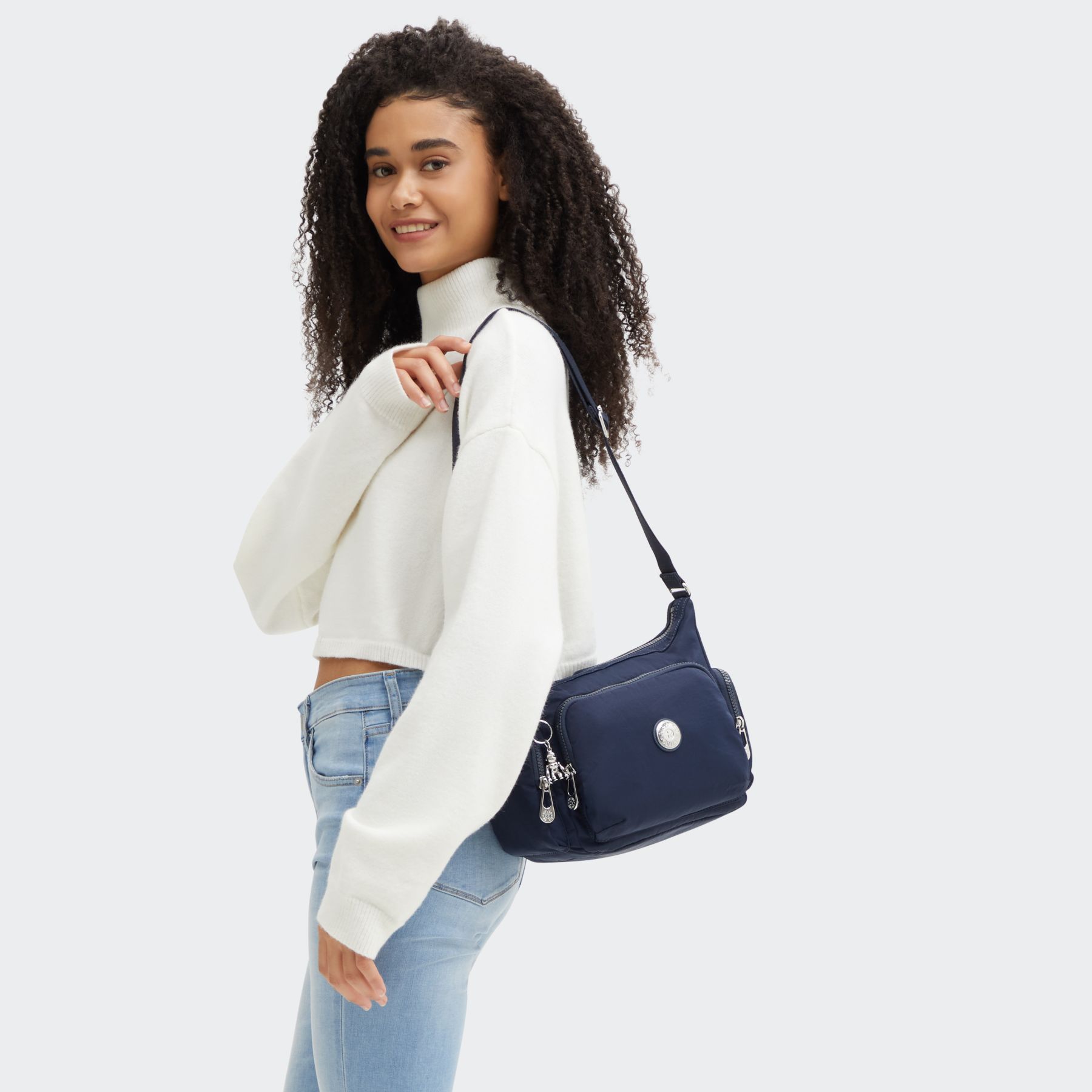GABB S Sac à bandoulière de taille moyenne avec bandoulière réglable - Endless Blue
