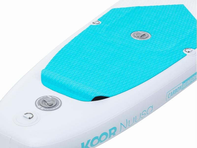KOOR SUP Board Nuusa Allround 10'6 Doppelkammersystem Grossvolumiges, standsicheres Allround Stand-up-Paddling-Board mit Doppelkammersystem