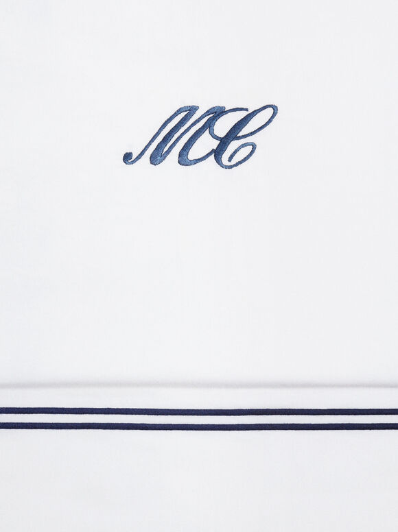 Capa de edredom personalizável - Azul marinho