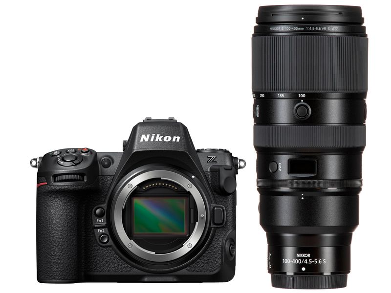 Nikon Fotokamera Z8 100-400 KIT Vollformat-Hybridkamera mit superscharfem, aussergewöhnlich vielseitigem Zoomobjektiv