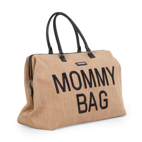 Sac à Langer Mommy Bag Raffia - CHILDHOME