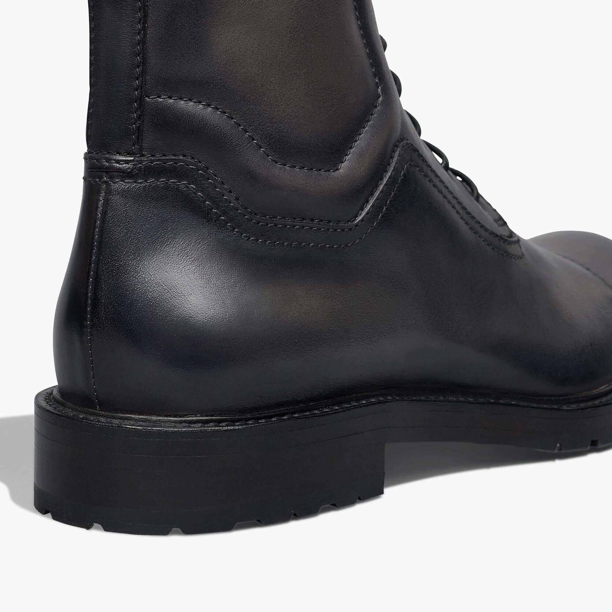 Bottine Profil En Cuir