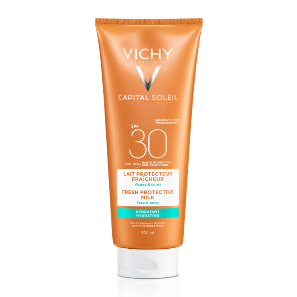 Vichy Capital Soleil Beach Protect Hydraterende Zonnebrand Melk SPF30300 ml