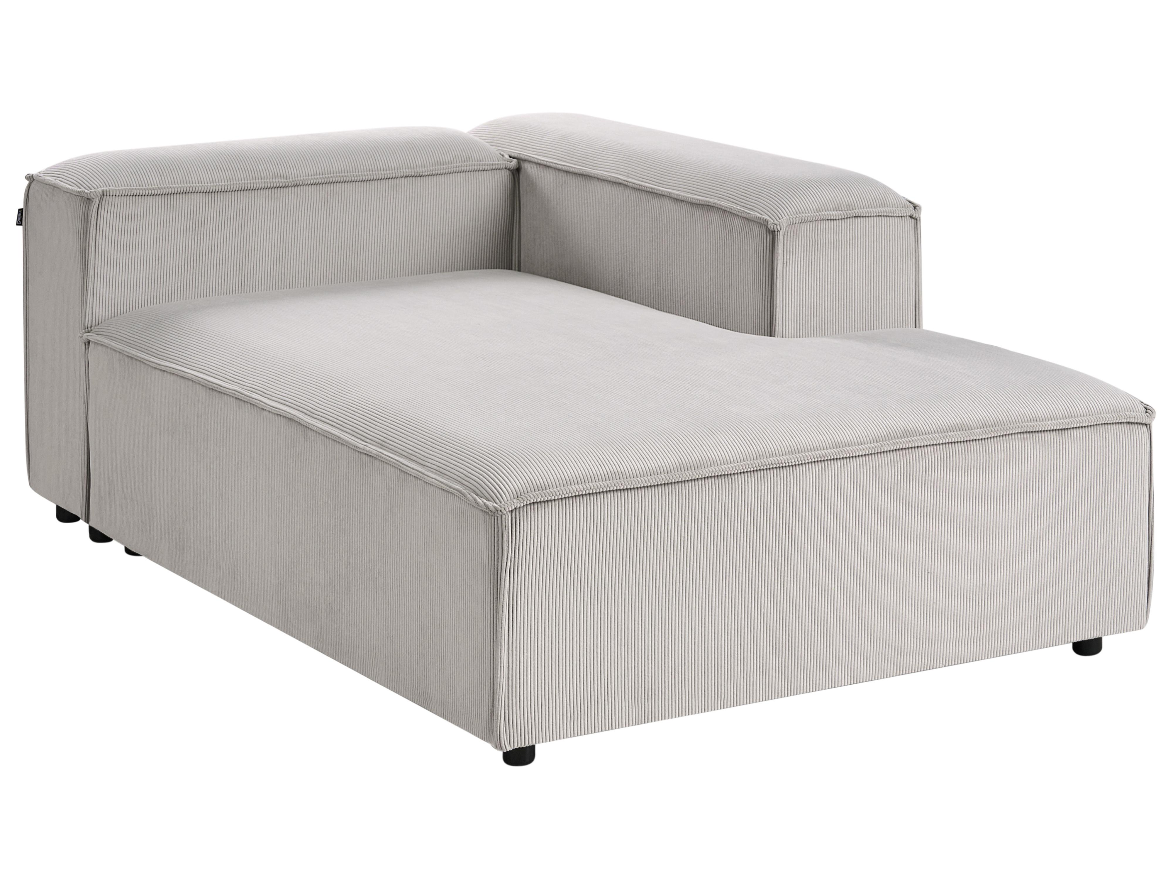 Modulaire hoekbank 4-zits ARDAL Corduroy Taupe linkszijdig