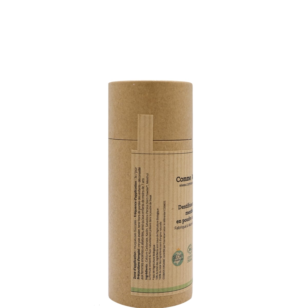Comme Avant Dentifrice Naturel en Poudre Au Siwak - Mentholé