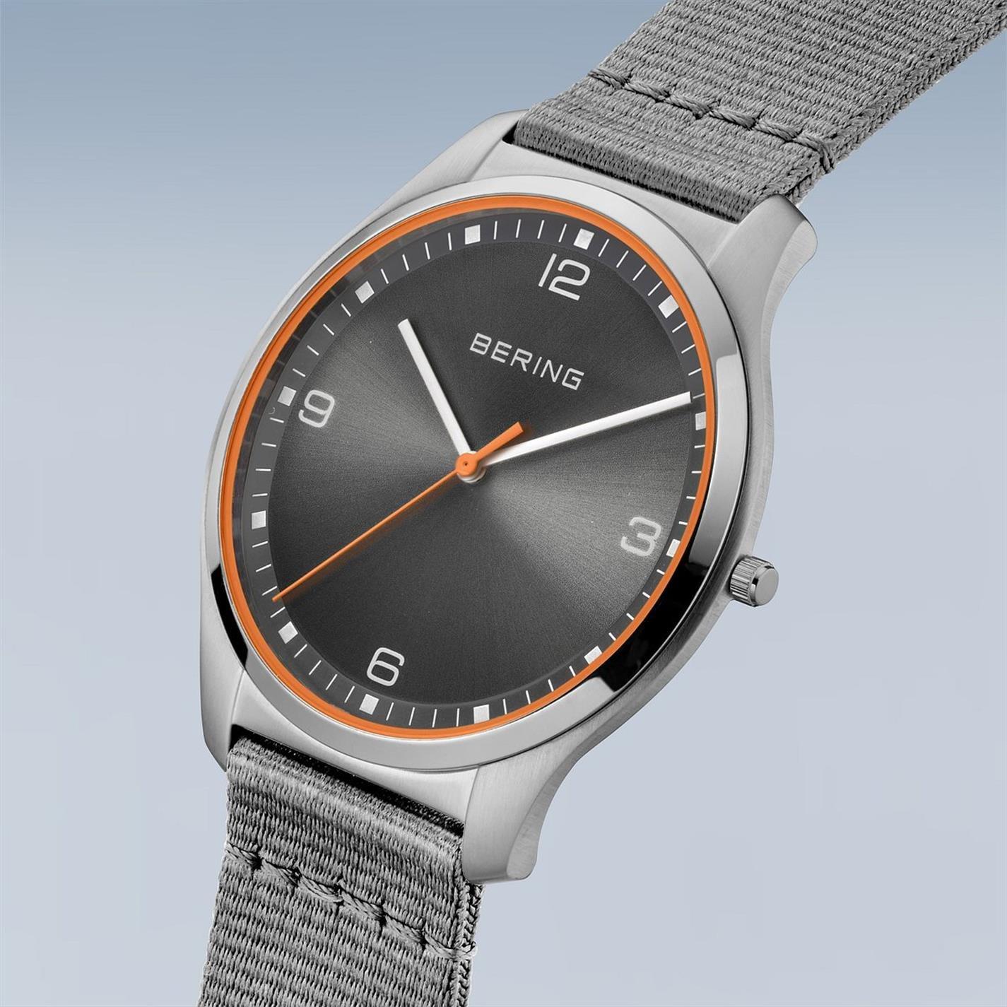 Bering Ocean Ultra Slim Silver Watch
