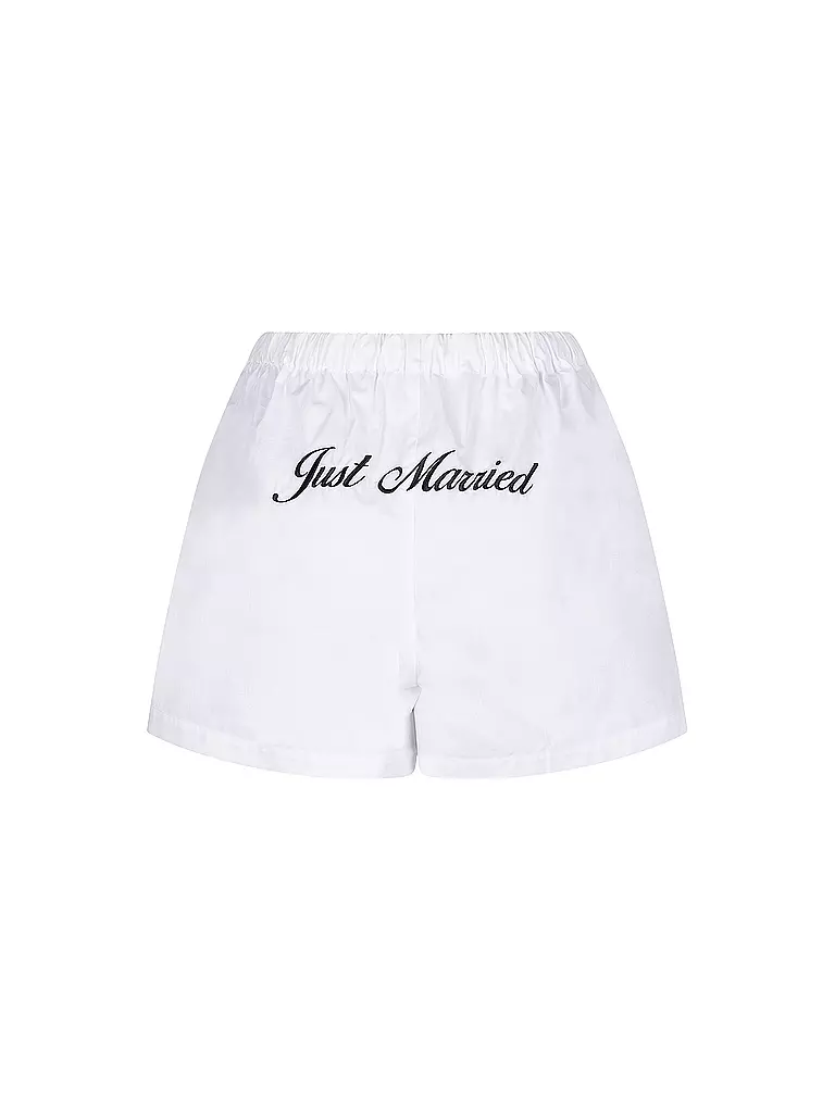 LOVE STORIES Boxershorts JAMES JUST MARRIED white weiss