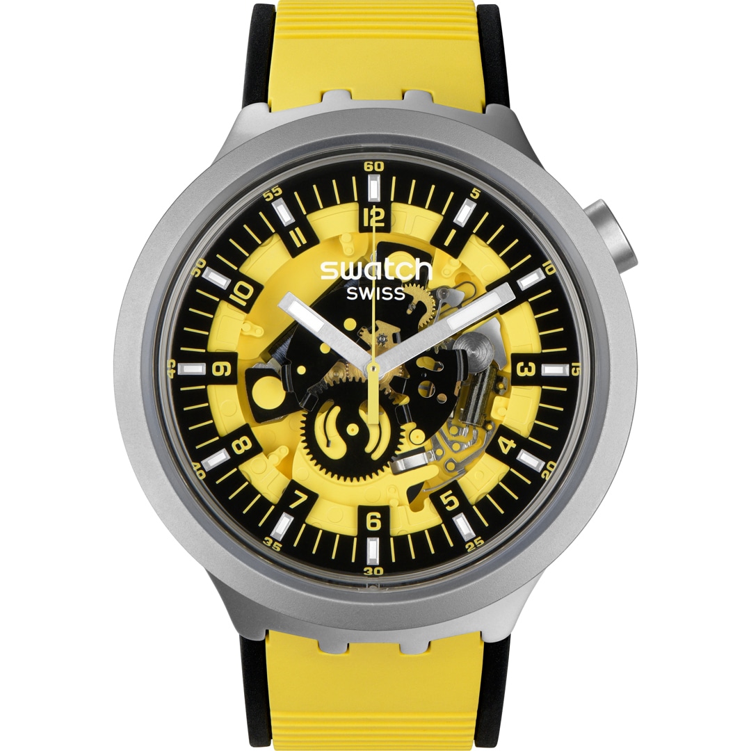 Swatch Big Bold Irony Lacquered Bolden Yellow
