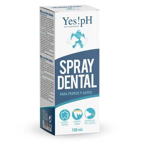 Sim! Spray dental PH para cães e gatos