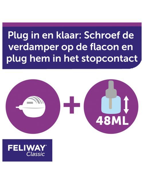 Feliway Anti-Stress Navulling Kat - Anti stressmiddel
