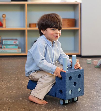MODU Lauflernwagen - Tiny Ride - 10 Teile - 40x20x36 cm - Deep B