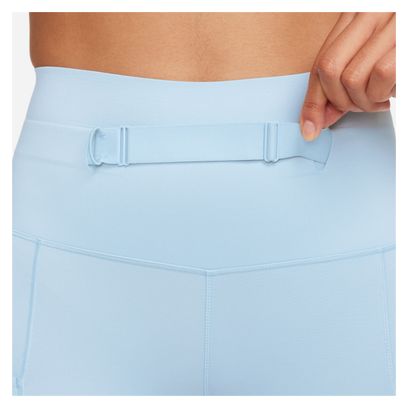 Collant 7/8 Femme Nike Dri-Fit Go Trail Bleu
