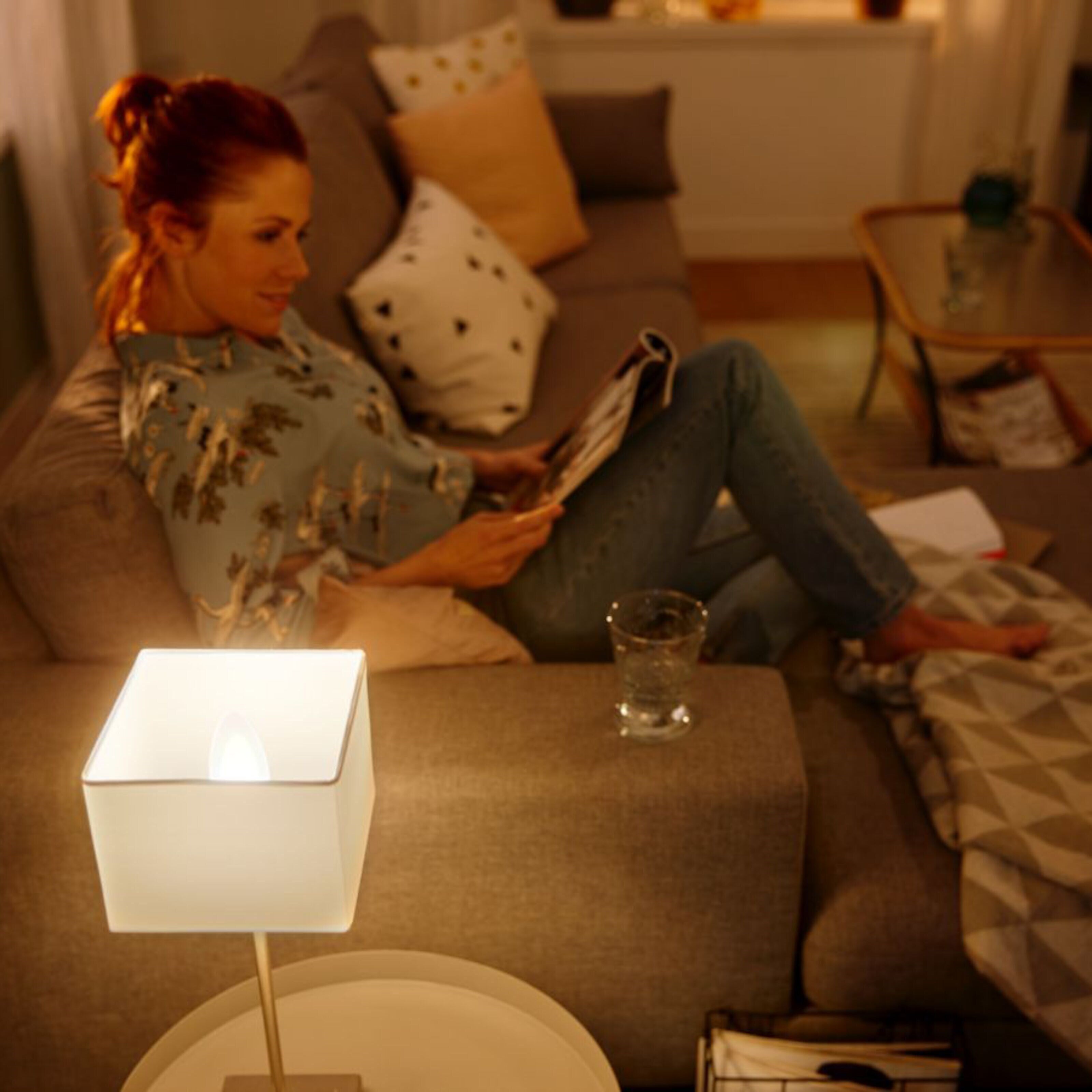 Philips Hue Ambiance Smart LED-pære E14 470 lm 1-pk.