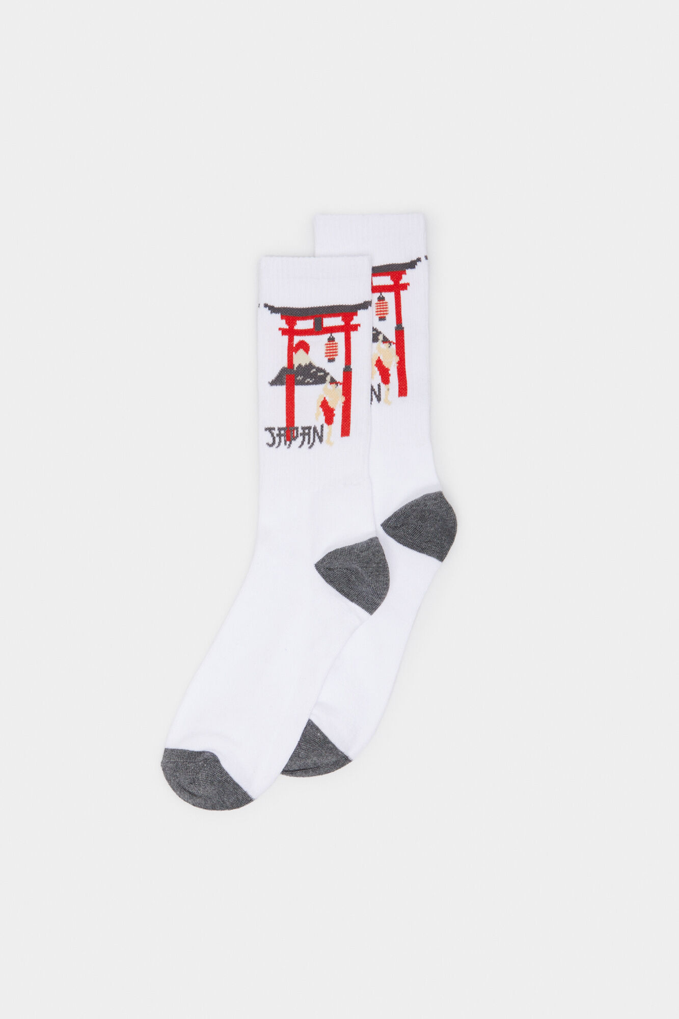 meia canelada japonesa