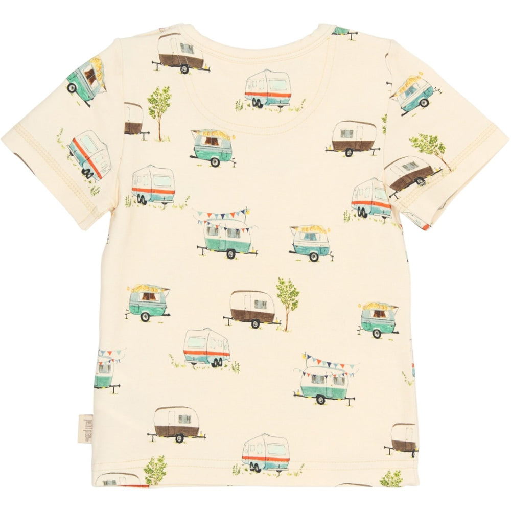 Køb Petit Piao Eggnog Camper Aop Ppsun S_S Tee