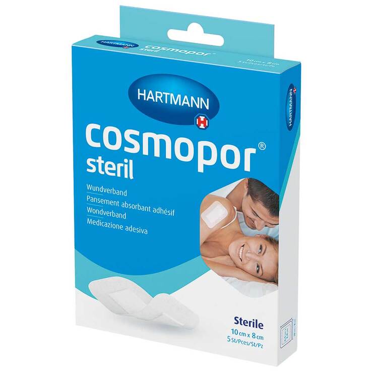 cosmopor® steril Wundverband 10 cm x 8 cm, 5 St