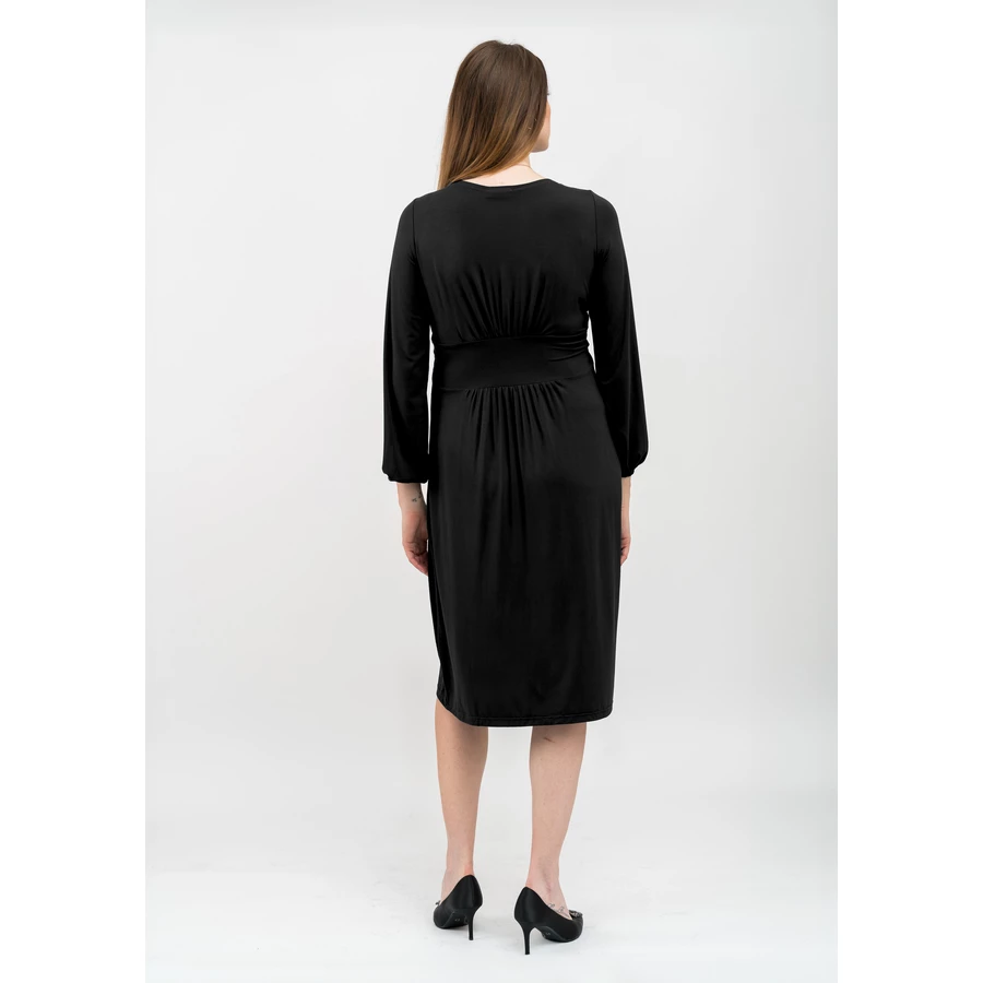 Cool Mama Umstands- und Stillkleid 2 in 1 SCHWARZ