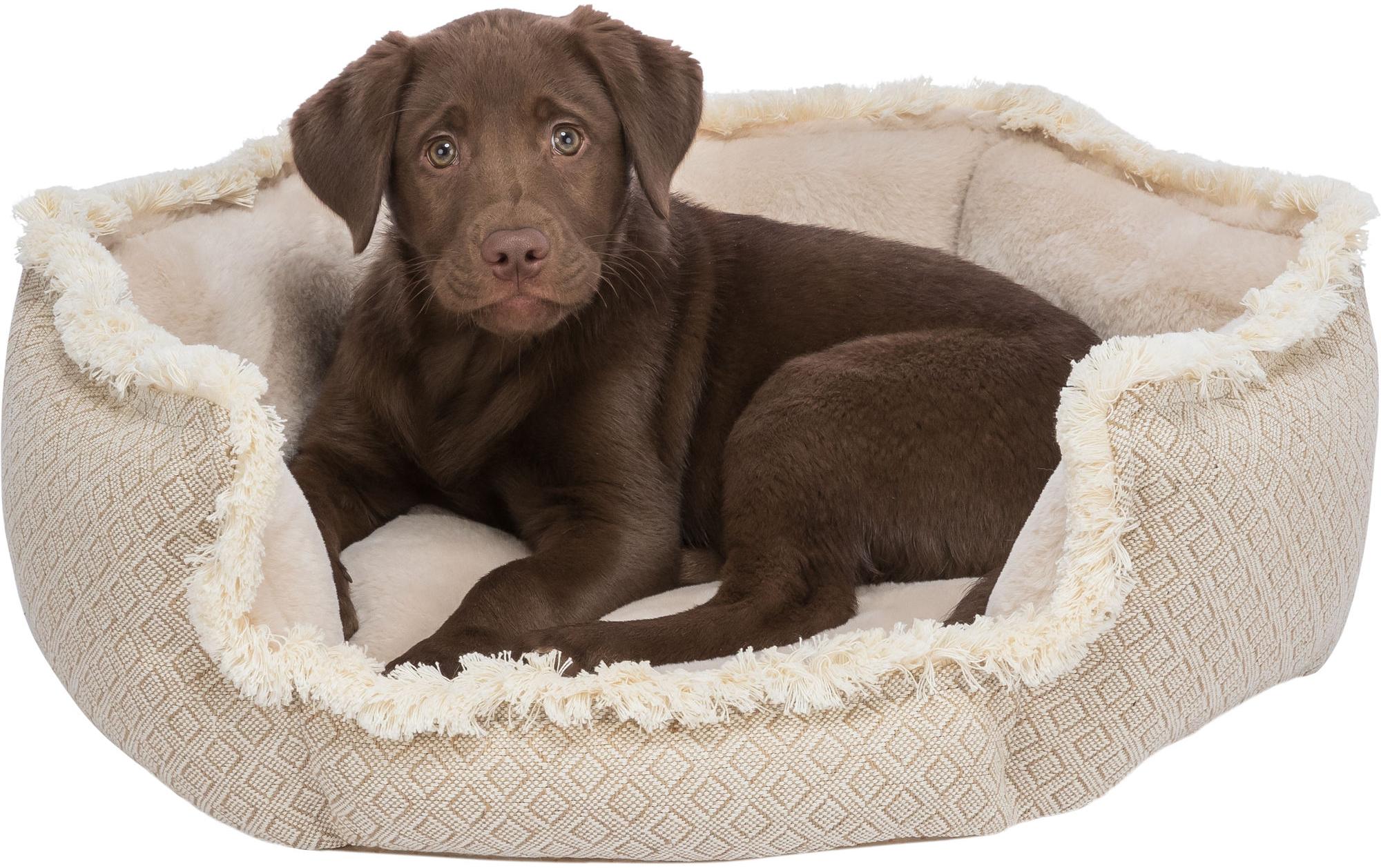 Hunde-Bett Boho SOFT Edition, 80 x 80 cmKuschliger Schlafplatz für Hunde & Katzen