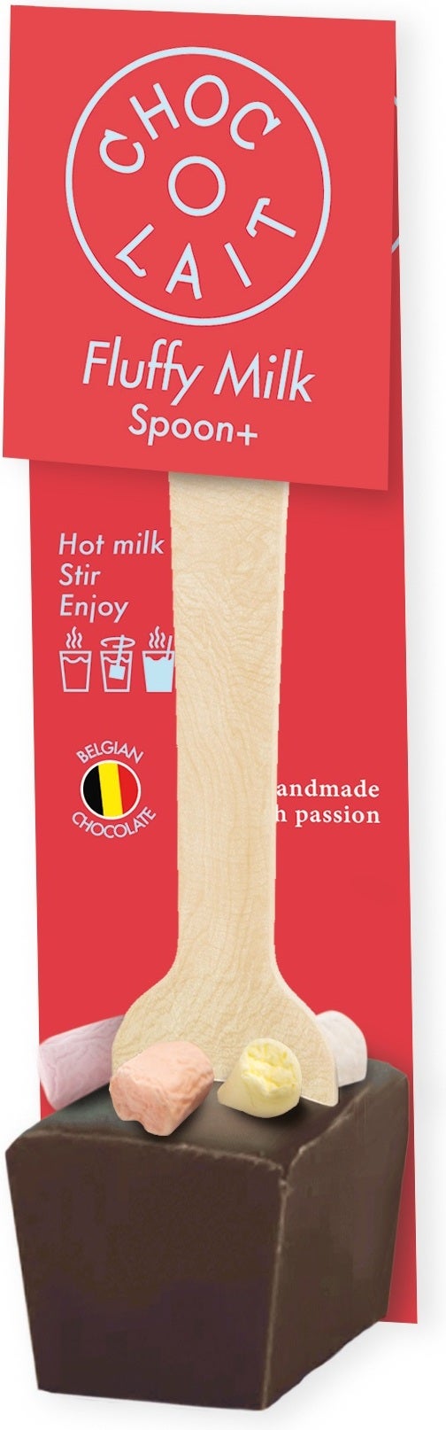 MoMe choco spoon melk met marshmallows 35 gr