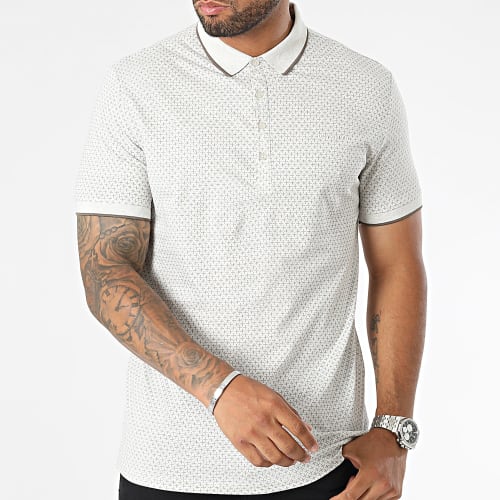 Polo Manches Courtes Pasy 2 11315269D Beige Chiné