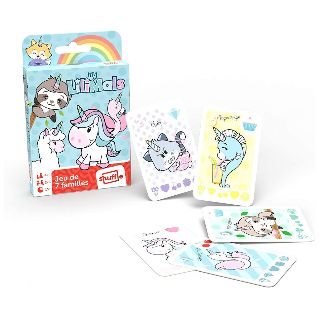 Jeu de 7 Familles - Lilimals
