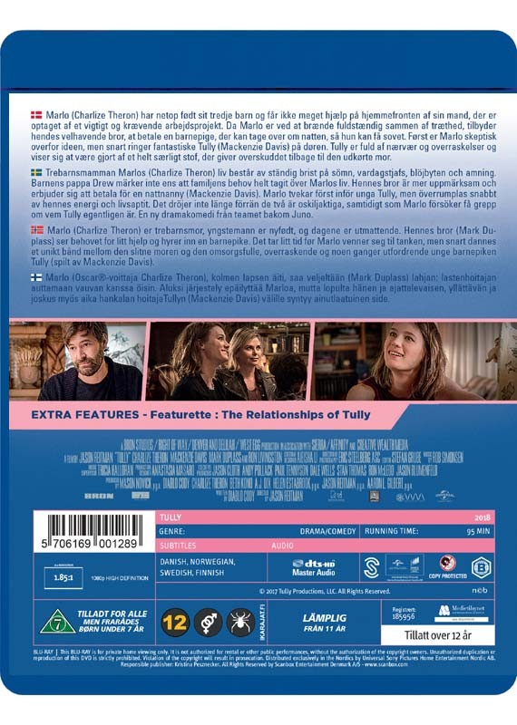 Tully (Charlize Theron) (Blu-Ray)