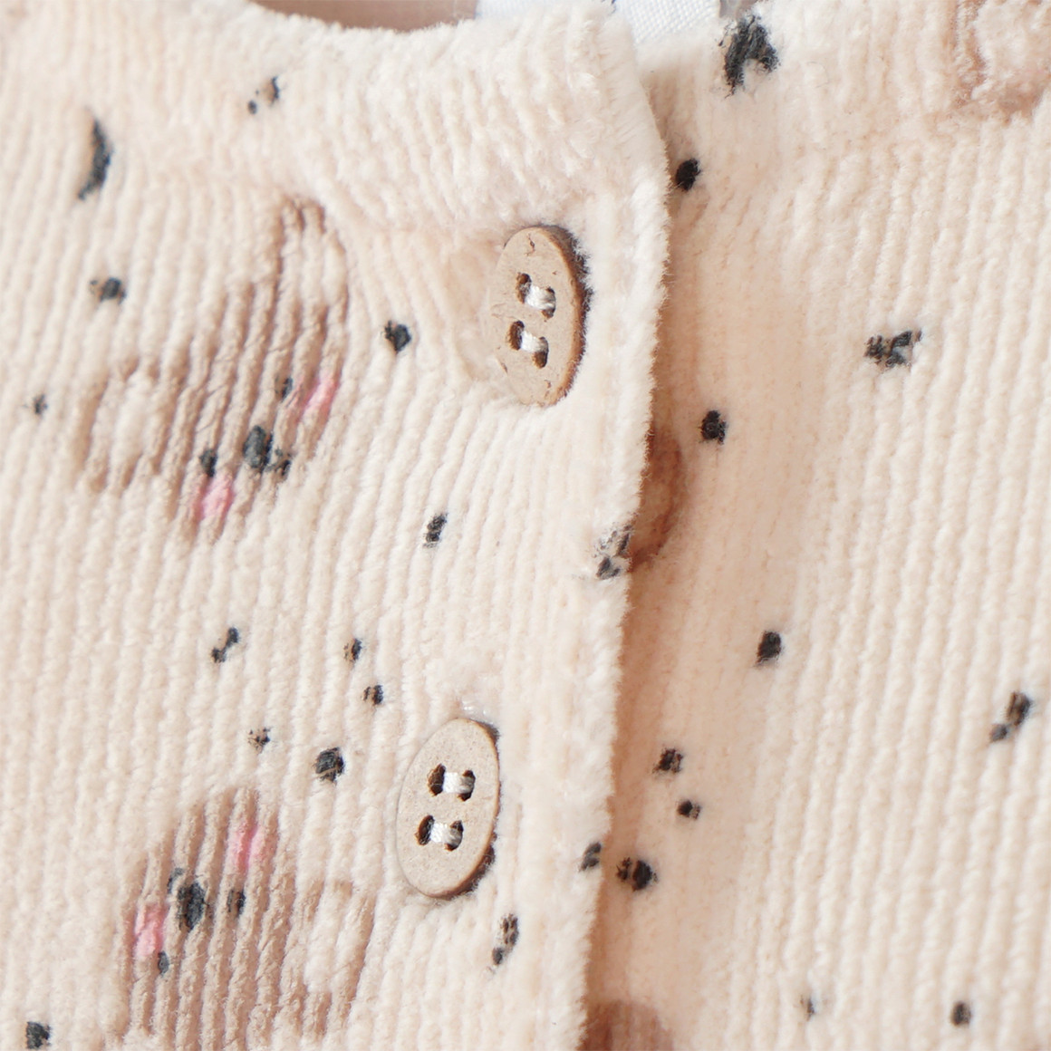Topomini Baby Kleid mit Koalas hellbeige