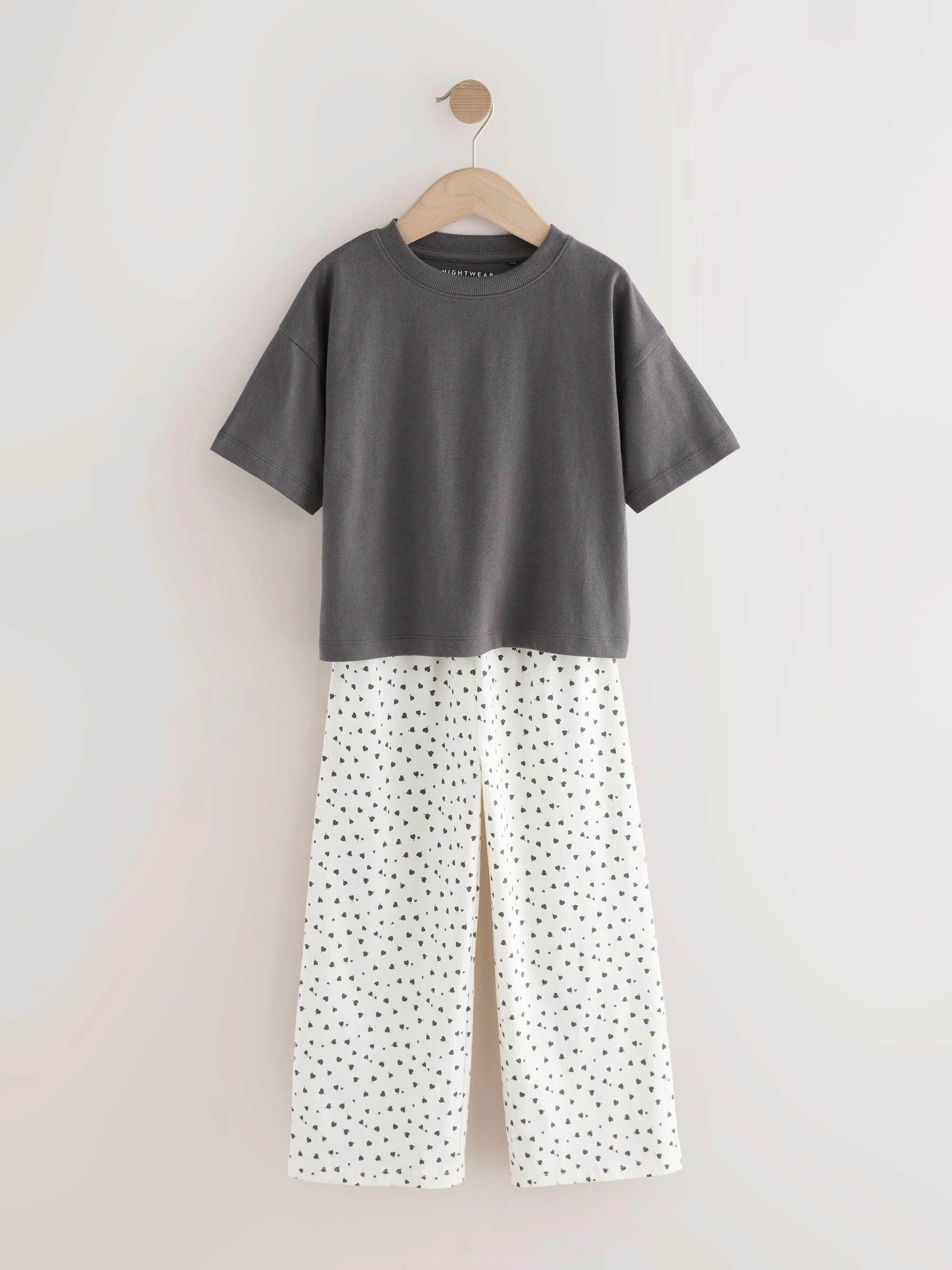 Monochrome print - Wide Leg Pyjamas 3 Pack (3-16yrs)
